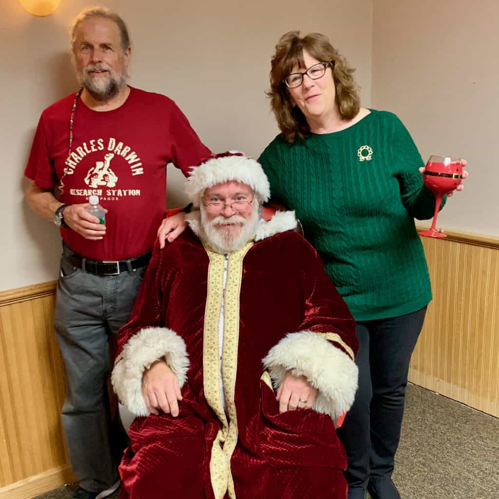 Santa with Adults